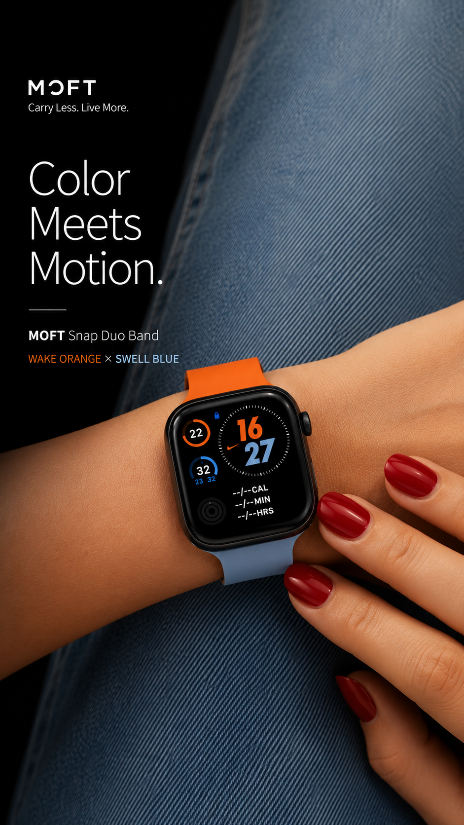 Moft Apple Watch dou band